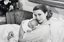 Grace Kelly se synem Albertem
