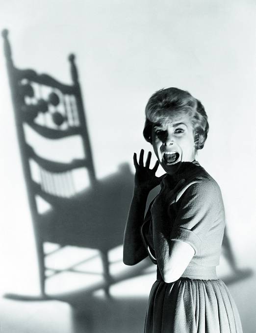 Janet Leighová si krásně zakřičela v hororu Psycho (1960).