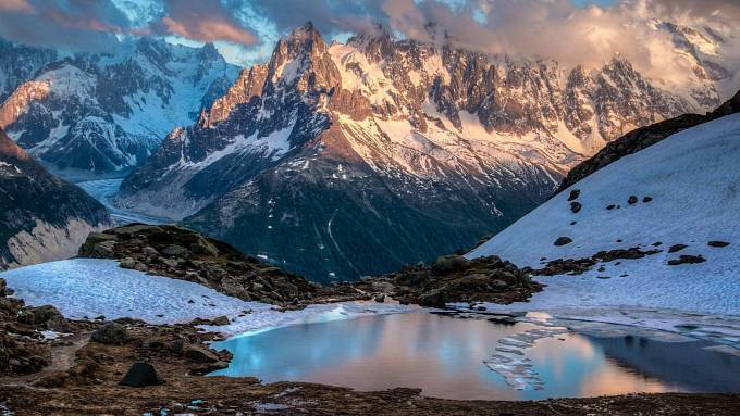 I v Chamonix najdete úchvatná místa...