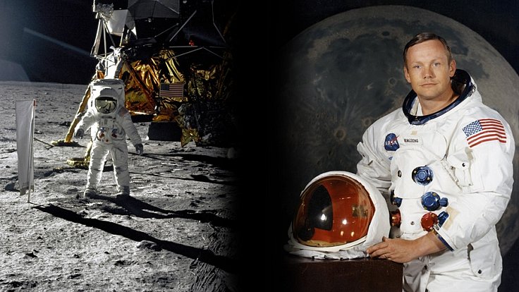 Ve věku 82 let zemřel americký astronaut Neil Armstrong, první člověk na Měsíci.