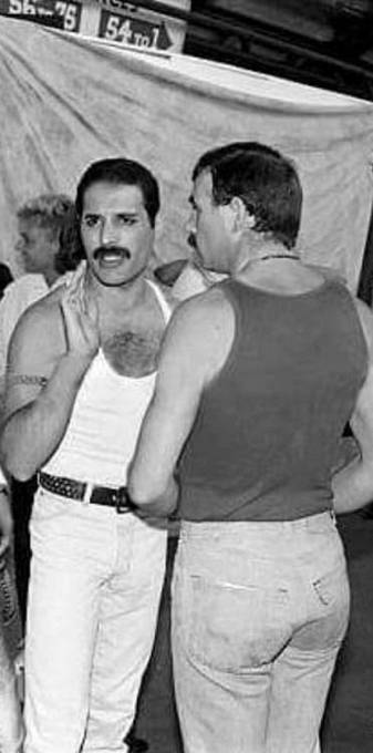 Freddie Mercury a Jim Hutton