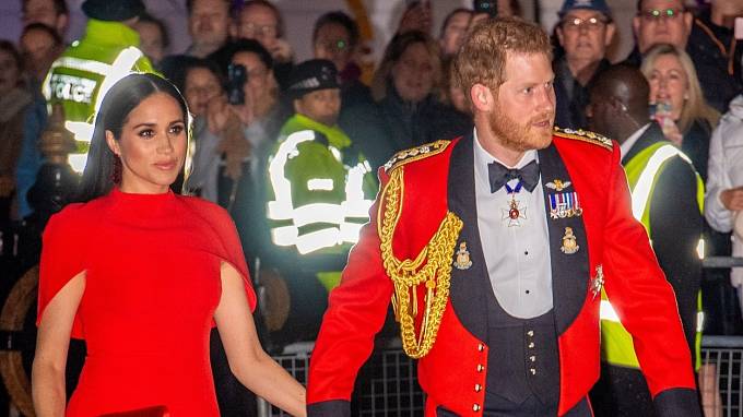 Princ Harry a Meghan