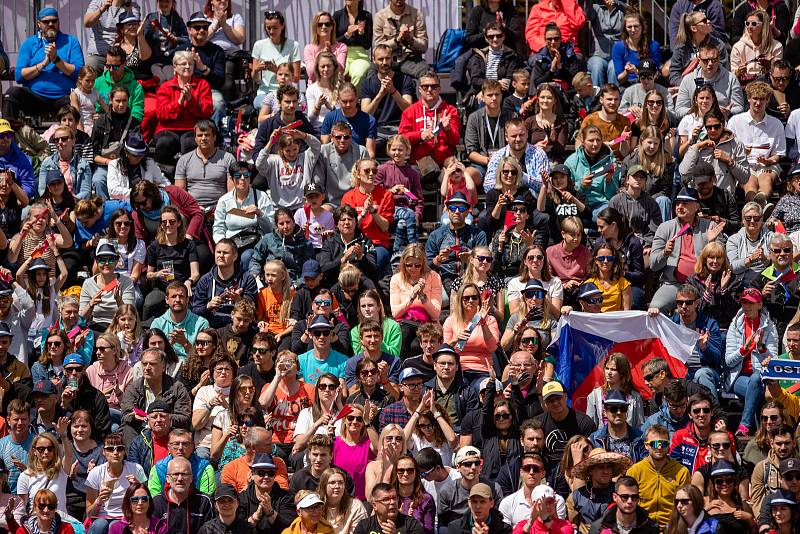 J&T Banka Ostrava Beach Pro, 28. května 2022 v Ostravě. Fanoušci.