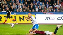 Utkání 13. kola první fotbalové ligy: Baník Ostrava - Sparta Praha, 31. října 2021 v Ostravě.