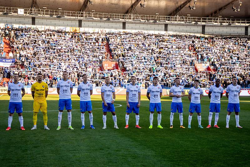 Utkání 13. kola první fotbalové ligy: Baník Ostrava - Sparta Praha, 31. října 2021 v Ostravě.