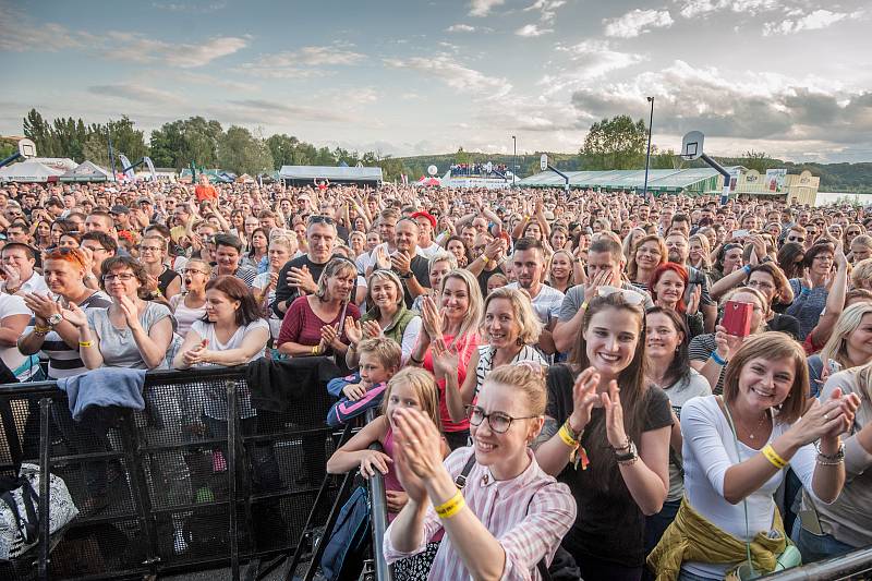 Hudební festival Štěrkovna Open Music 2017, 28. července 2017.