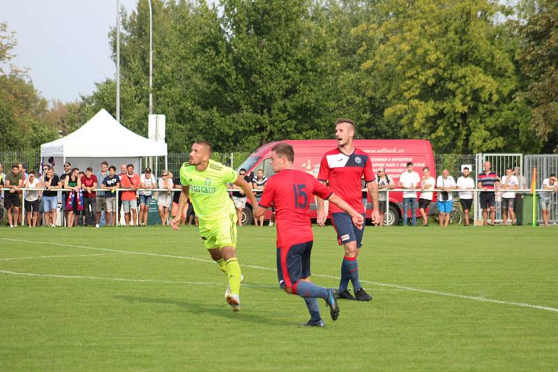 Unie Hlubina - MFK Karviná 0:6, utkání 2. kola MOL Cupu.