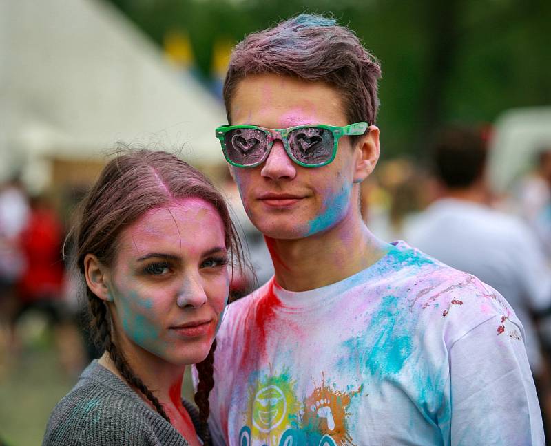 Rainbow run 2017 v Dolní oblasti Vítkovic v Ostravě.