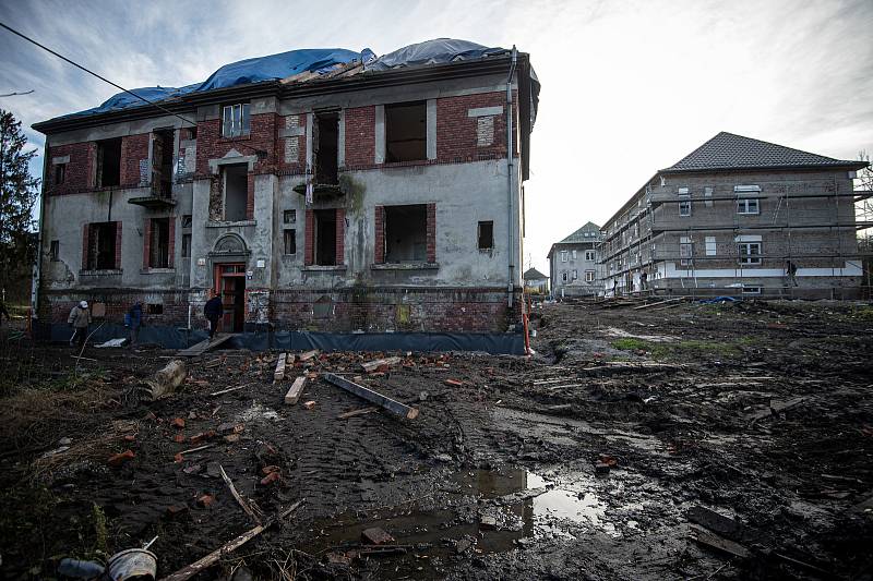 Revitalizace vyloučené lokality Zárubek, listopad 2020 v Ostravě.