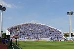 Derby Sigma vs. Baník táhne. Snímky z předchozího derby na Andrově stadionu a odjezd (příjezd) fanoušků Baníku do Olomouce.