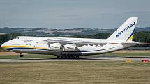 Letadlo Antonov An-124 Ruslan s registrací UR-82073 přistál dne 28. srpna 2020 na Letišti Leoše Janáčka v Mošnově.