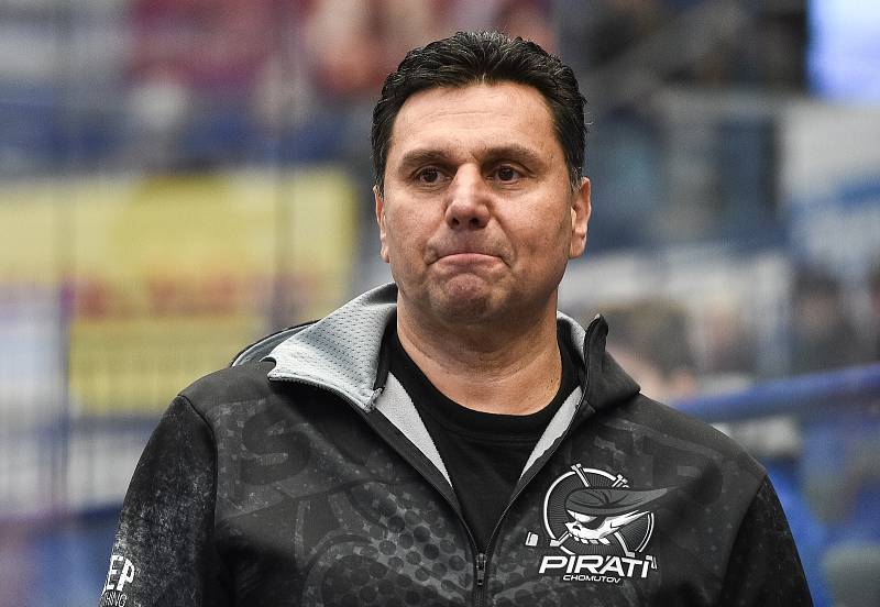 Utkání 46. kola hokejové extraligy: HC Vítkovice Ridera - Piráti Chomutov, 19. února 2019 v Ostravě. Na snímku Vladimír Růžička.