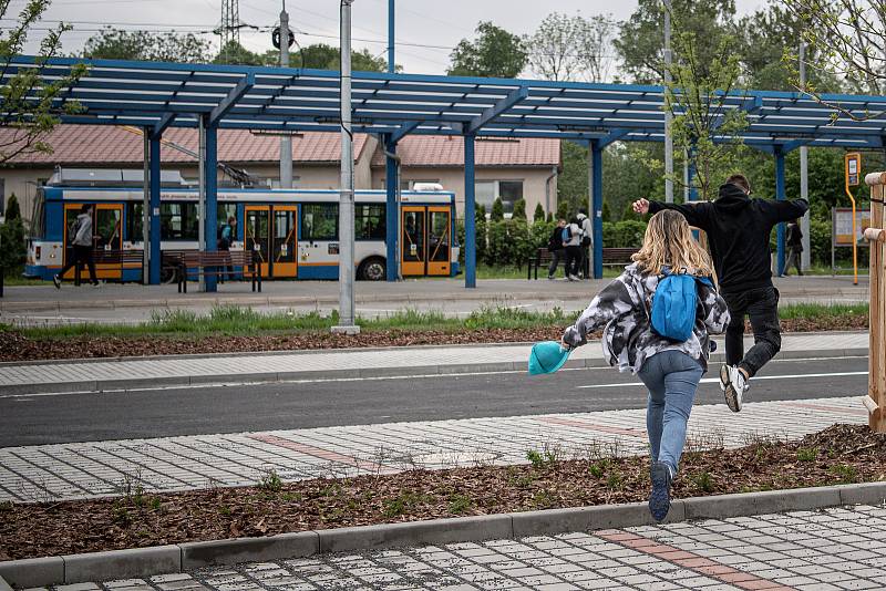 Poslední jízda trolejbusu Škoda 21Tr, 19. května 2023, Ostrava.