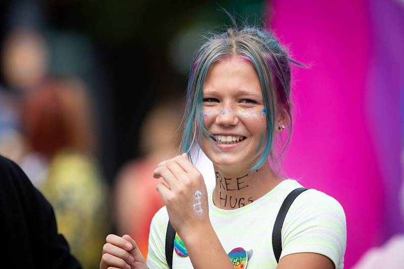 Duhový pochod Pride 2019 v Ostravě.