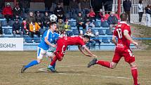 Velké Meziříčí - Baník Ostrava B (21. kolo MSFL, 27. 3. 2022).