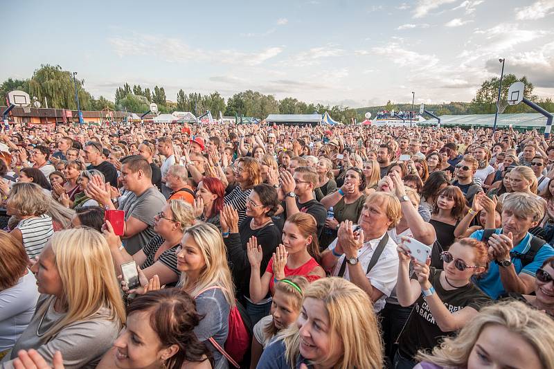 Hudební festival Štěrkovna Open Music 2017, 28. července 2017.