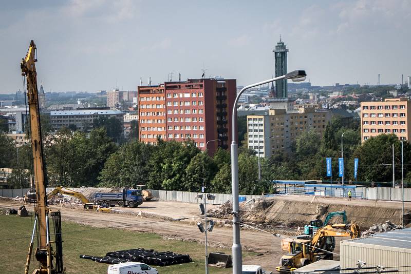 Demolice Bazalů v srpnu 2018.