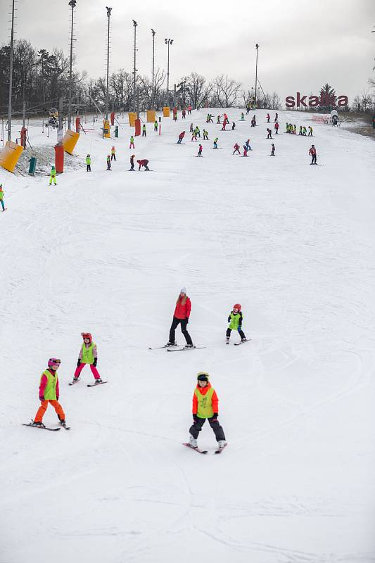 Skalka family park, 22. ledna 2020 v Ostravě.