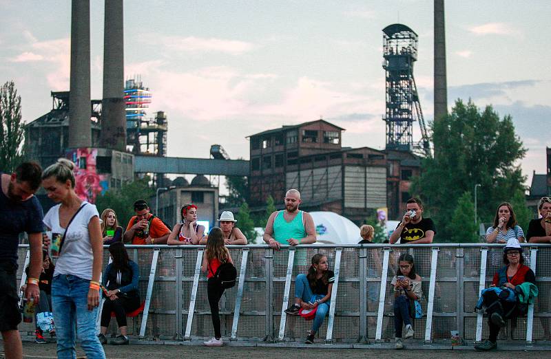 Colours of Ostrava 2018 v Dolních Vítkovicích, pátek 20. července 2018.