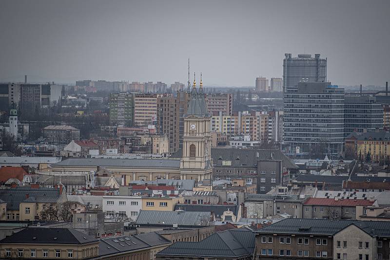 V nejbližších letech projde rekonstrukce lávky nad stadionem Bazaly, 24. března 2021 v Ostravě.