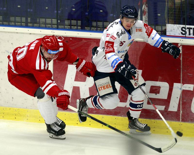 HC Vítkovice Ridera – HC Oceláři Třinec 6:3