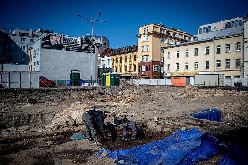 Archeologický výzkum Nové Lauby v centru Ostravy odhalil středověké nálezy. Ilustrační foto.