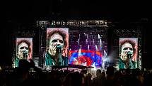 Hudební festival Colours of Ostrava 2019 v Dolní oblasti Vítkovice, 20. července 2019 v Ostravě. Na snímku The Cure.