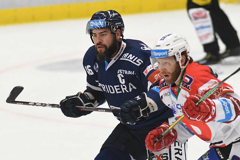 HC Vítkovice Ridera - HC Dynamo Pardubice (20. kolo extraligy, 31. 10. 2021)