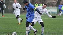 Baník Ostrava U21 vs. MFK Vítkovice, 14. ledna 2018 v Ostravě.