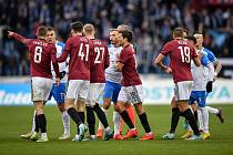 Osmifinále českého fotbalového poháru MOL Cupu: FC Baník Ostrava - AC Sparta Praha, 20. listopadu 2022, Ostrava.