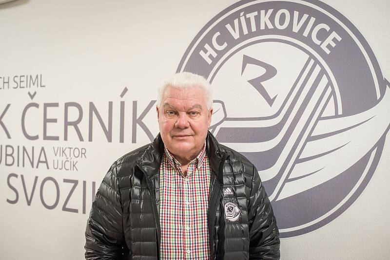 František Černíkv při rozhovoru pro Deník, prosinec 2018.