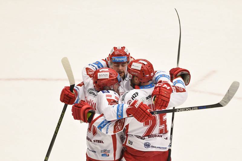 Derby 26. kola extraligy Třinec - Vítkovice rozhodlo až prodloužení.