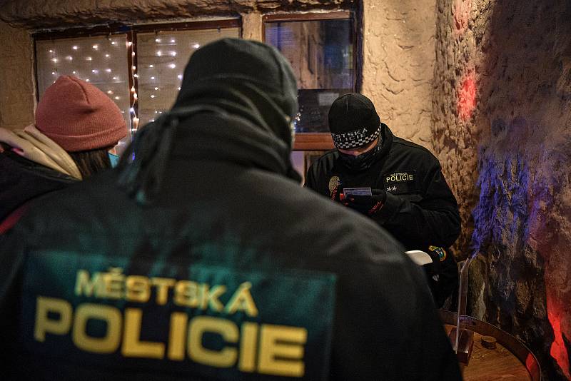 Policie a strážníci, Ostrava, rok 2020. Ilustrační foto.