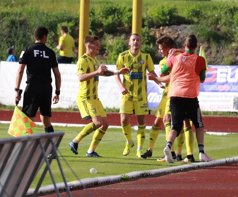 Sport fotbal FNL FK Varnsdorf vs. MFK Vítkovice