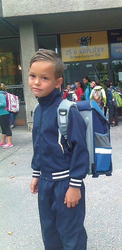 Rostislav Moroň, 6 let, Orlová, ZŠ Orlová
