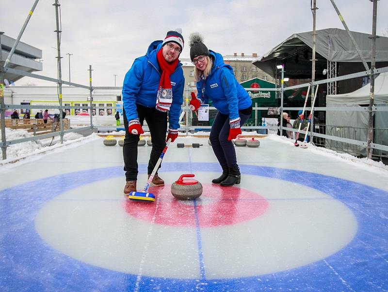 Olympijský festival v Ostravě, disciplína curling