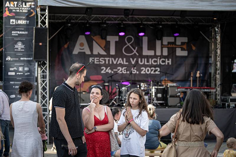 Art & Life - Festival v ulicích v městské části Poruba, 24. června 2022 v Ostravě.