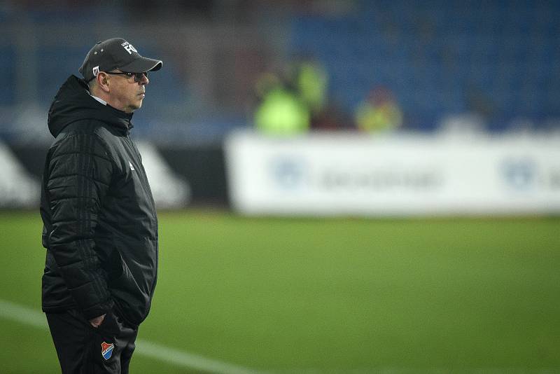 Utkání 23. kola první fotbalové ligy: Baník Ostrava - Fastav Zlín, 1. března 2019 v Ostravě. Na snímku Páník Bohumil.