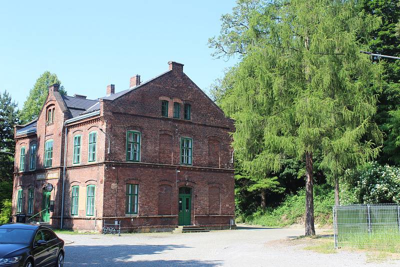 Hornické muzeum Landek Park.