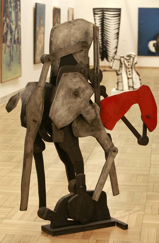 Sto děl z Galerie výtvarného umění v Ostravě  - takový název nese výstava, která je současně dárkem k devadesátým narozeninám ostravského Domu umění. 