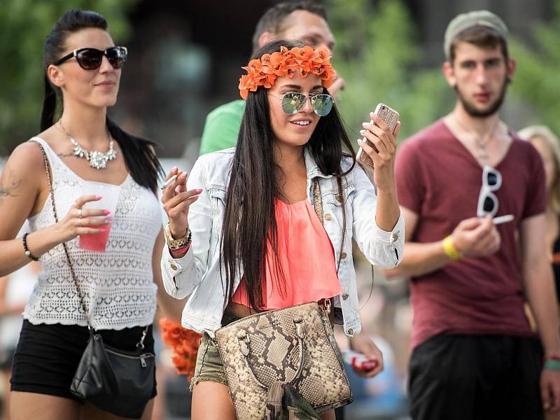 Na festival elektronické hudby Beats for Love si do Dolní oblasti Vítkovic našly cestu tisíce fanoušků. 