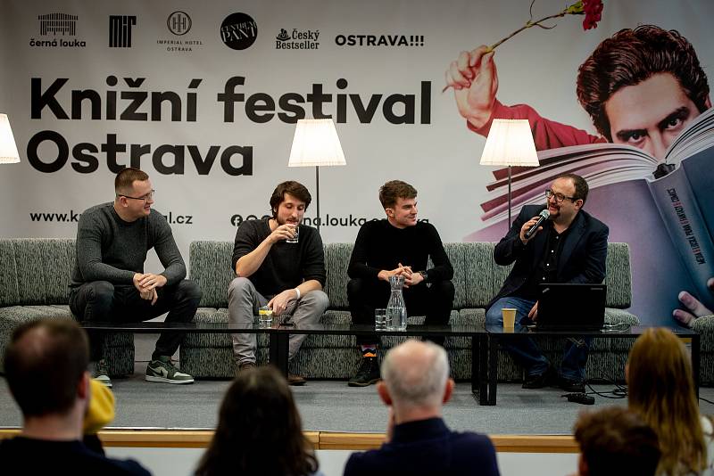 Knižní festival Ostrava na Černé louce, 2. března 2019 v Ostravě.