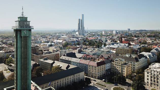 Ostrava Tower!!! Vizualizace. Takto by měl vypadat nový ostravský mrakodrap a nejvyšší stavba tohoto typu u nás. Definitivní podoba bude známa asi za měsíc.