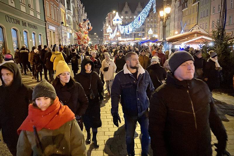 Jarmark Bożonarodzeninowy neboli adventní trhy ve Vratislavi patří mezi nejlepší v celém Polsku.