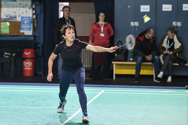 Tenisový a badmintonový turnaj Deníku na Rideře, 21. listopadu 2019 v Ostravě.