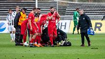 Fotbal fotbalová národní liga FC Votroci Hradec Králové  vs. MFK Vítkovice