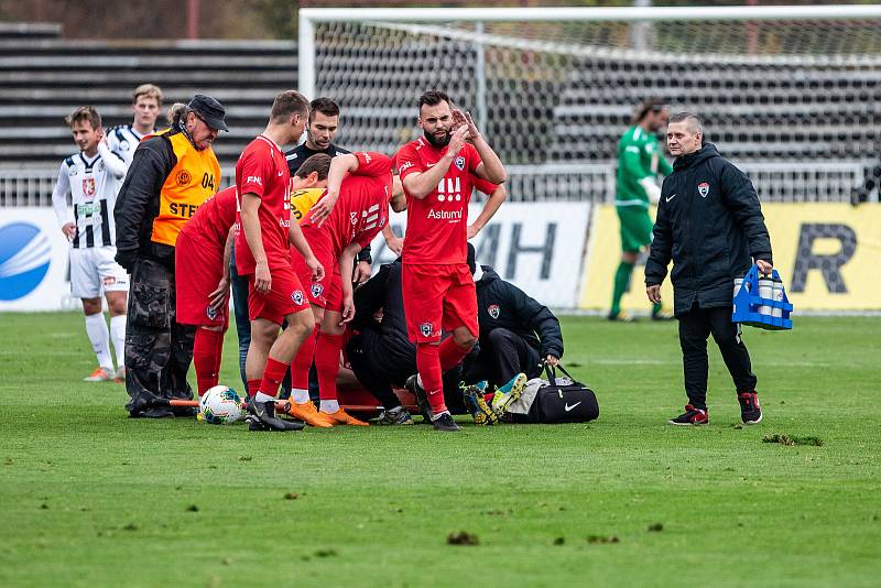 Fotbal fotbalová národní liga FC Votroci Hradec Králové  vs. MFK Vítkovice