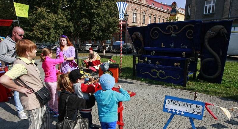 Svatováclavské slavnosti na náměstí Svatopluka Čecha v Přívoze.