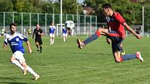 Fotbal, MOL CUP: Hlubina - Dolní Benešov, 14. sprna 2019 v Ostravě.