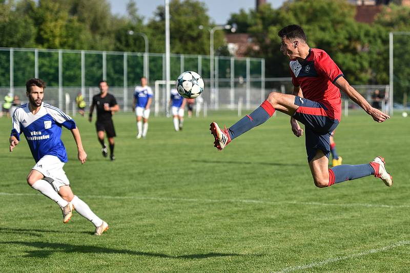 Fotbal, MOL CUP: Hlubina - Dolní Benešov, 14. sprna 2019 v Ostravě.